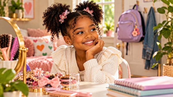 Easy School Hairstyles for Kids with Natural Hair