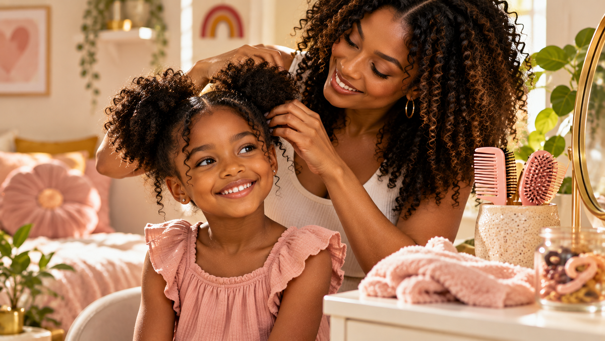 How to Create a Simple Kids’ Hair Care Routine