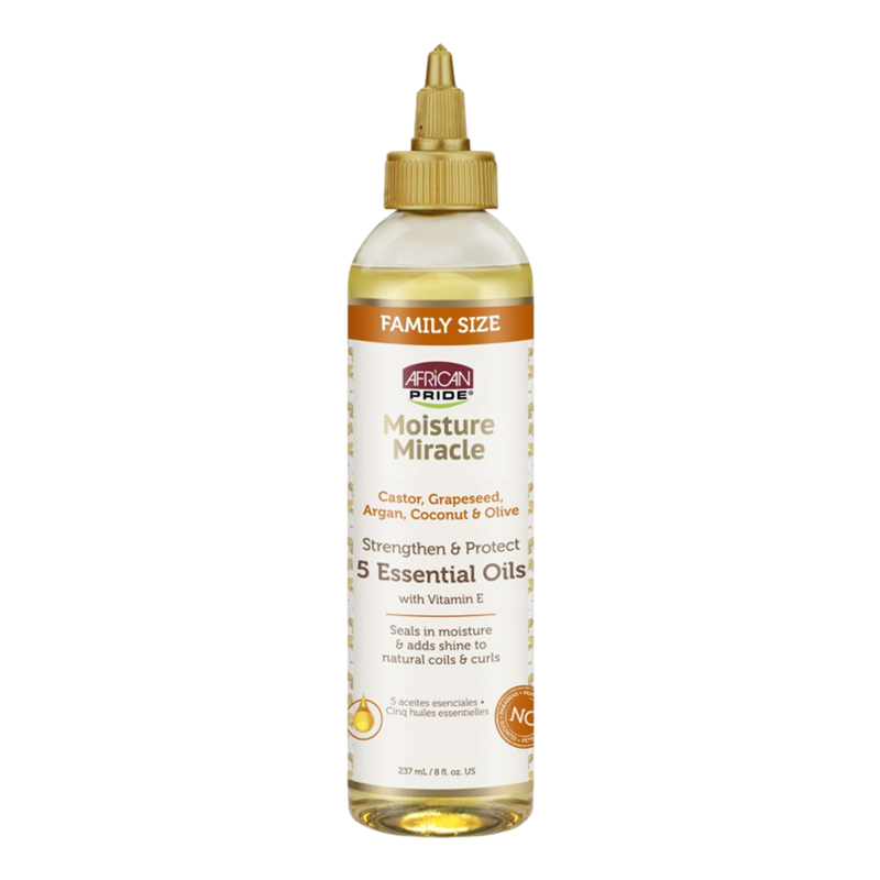 Castor, Grapeseed, Argan, Coconut & Olive 5 Essential Oils, 8oz