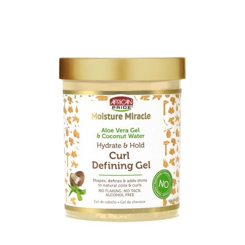 Aloe Coconut Water Curl Defining Gel 18 Oz front packaging