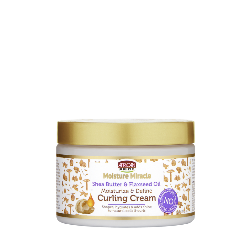 Curling Cream front packaging