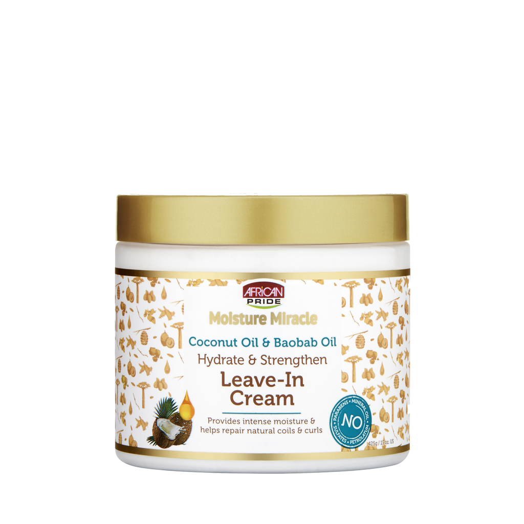 Moisture Miracle Coconut Oil & Baobab Oil Leave-In Cream