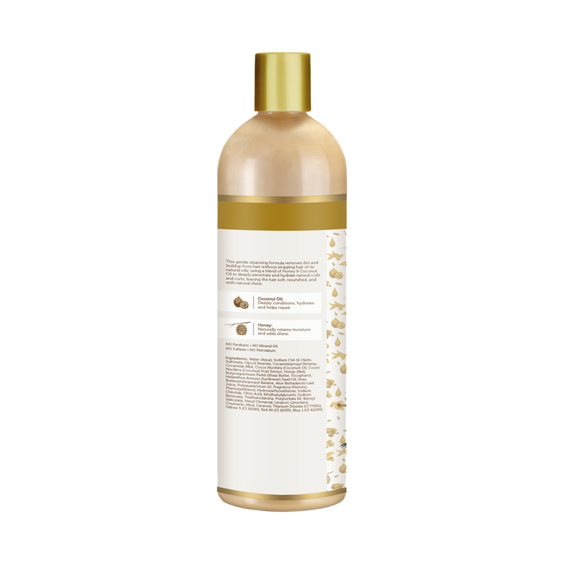 Moisture Shampoo back packaging