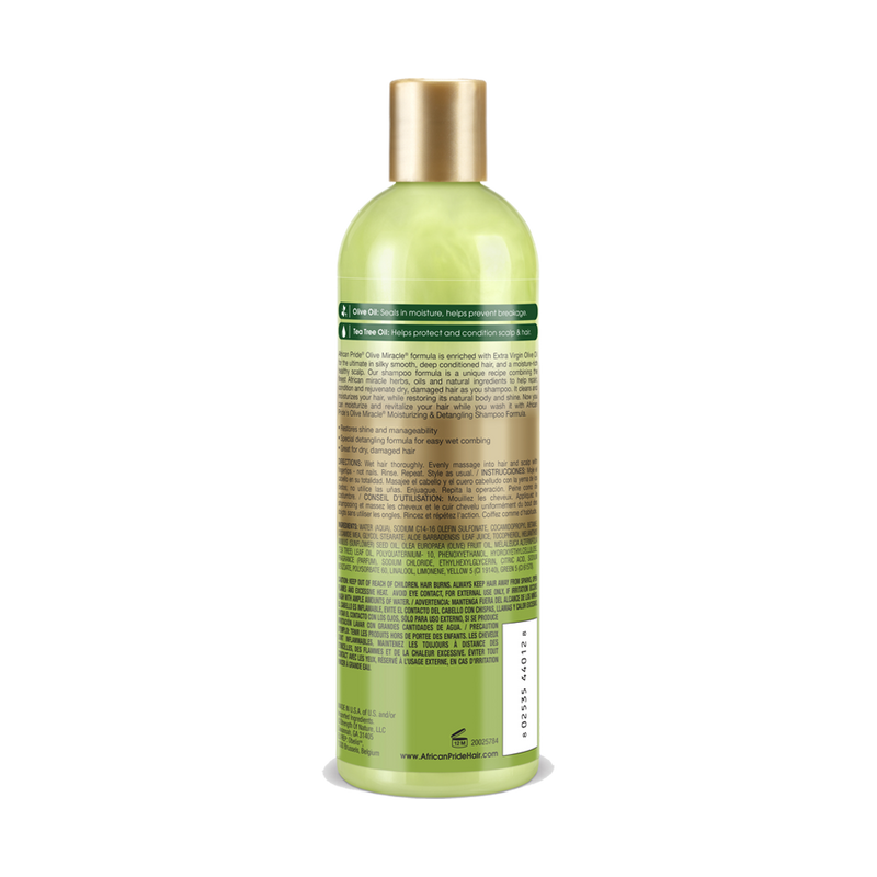 2 in 1 Shampoo back packaging