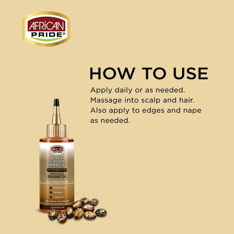 How to use Hair and Scalp Sealing Oil