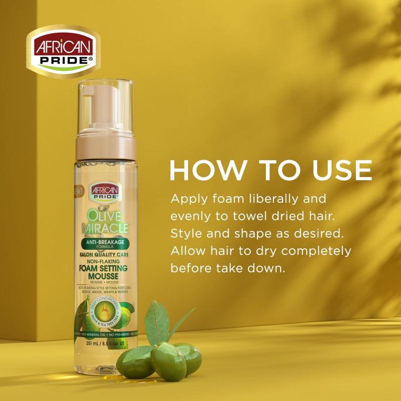 How to use Foam Setting Mousse
