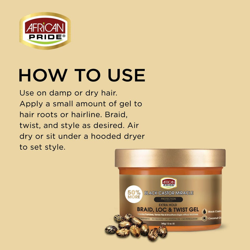 How to use Braid LOC and Twist Gel 3 Packs