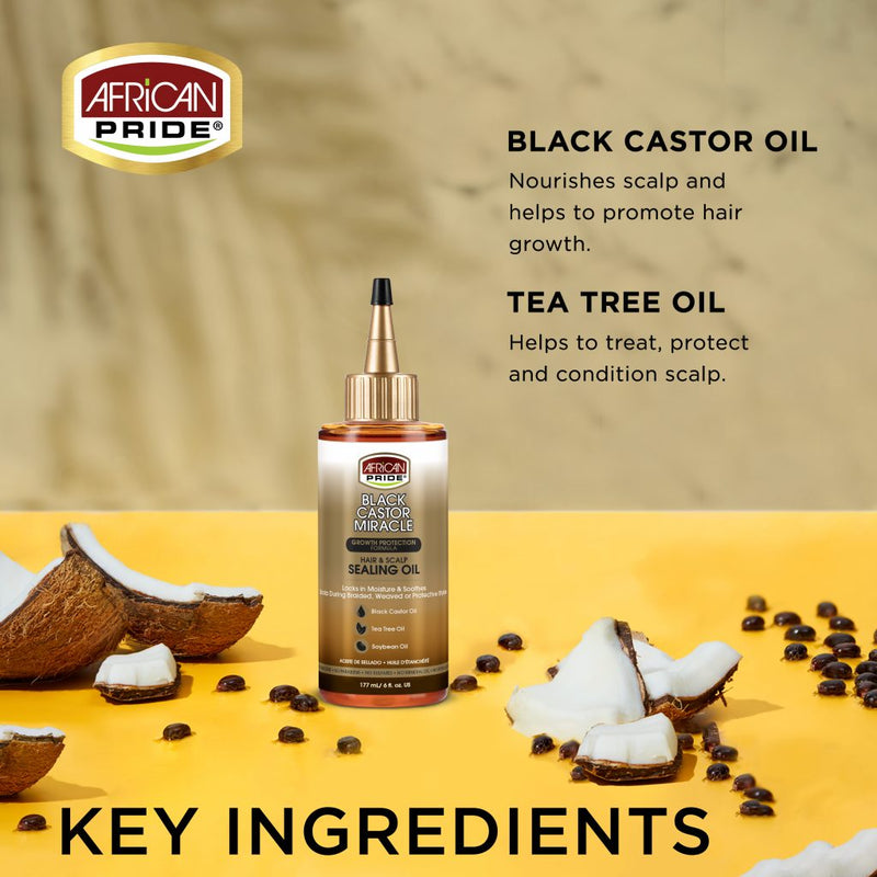 Hair and Scalp Sealing Oil ingredients label