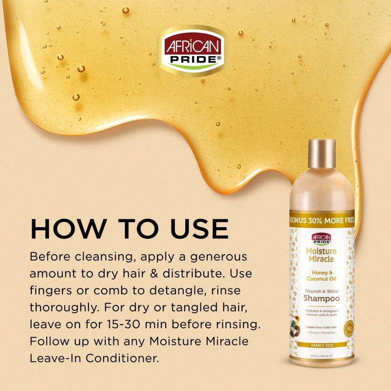 How to use Moisture Shampoo