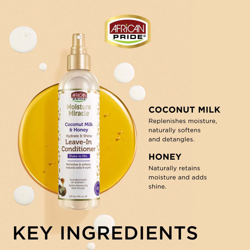 Leave in Conditioner ingredients label