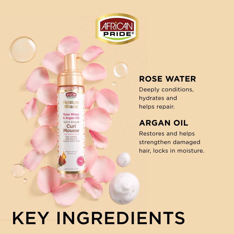 Curl Mousse ingredients label