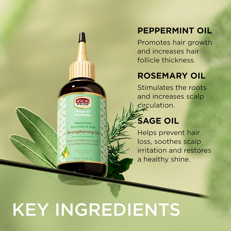 Peppermint Rosemary Oil ingredients label