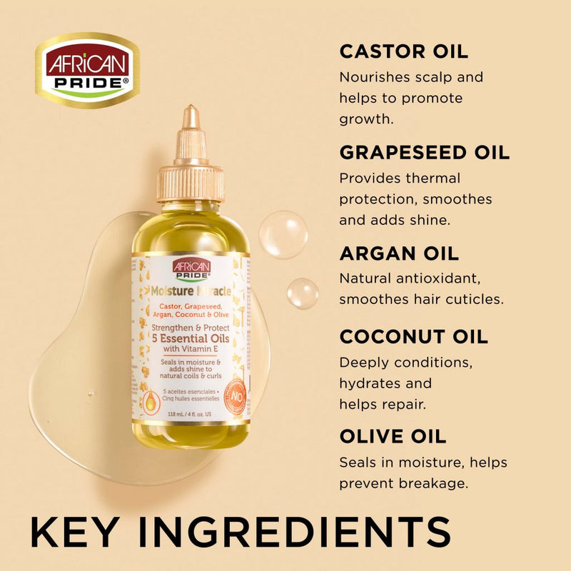 5 Essential Oils ingredients label