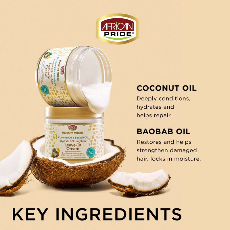 Leave in Cream ingredients label