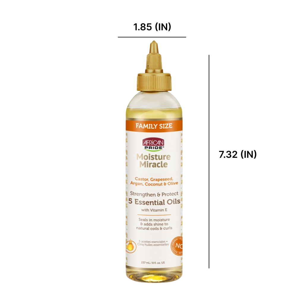 Castor, Grapeseed, Argan, Coconut & Olive 5 Essential Oils, 8oz