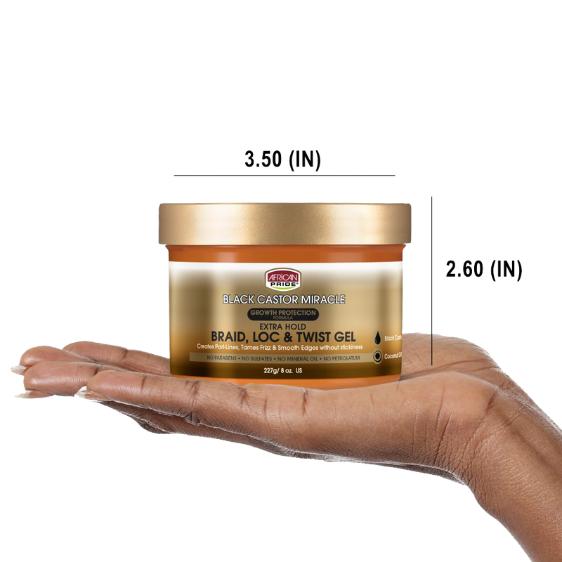Braid LOC and Twist Gel 3 Packs product dimensions