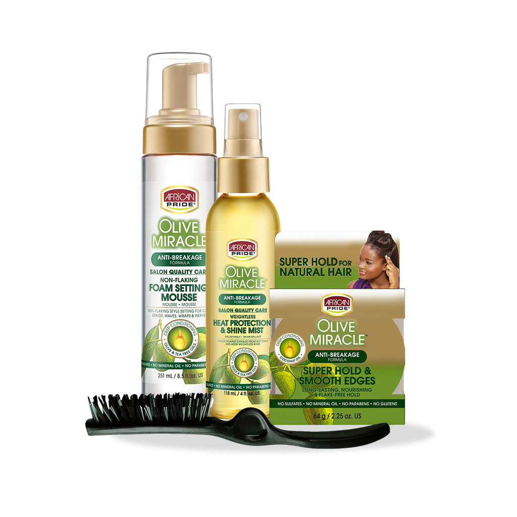 African Pride Shine & Hold Kit