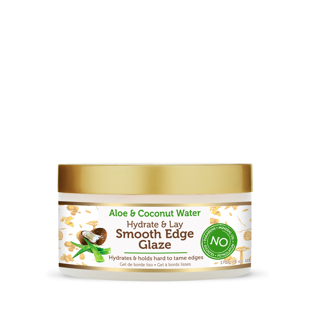 Aloe & Coconut Water Smooth Edge Glaze